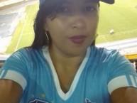 Hincha - Tribunera - Chica - Fanatica de la Barra: Alma Celeste • Club: Paysandu