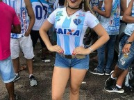 Hincha - Tribunera - Chica - Fanatica de la Barra: Alma Celeste • Club: Paysandu