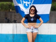 Hincha - Tribunera - Chica - Fanatica de la Barra: Alma Celeste • Club: Paysandu