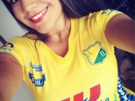 Hincha - Tribunera - Chica - Fanatica de la Barra: Alta Tensión Sur • Club: Atlético Huila