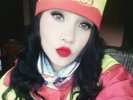 Hincha - Tribunera - Chica - Fanatica de la Barra: Armagedón • Club: Aucas