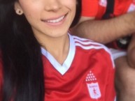 Hincha - Tribunera - Chica - Fanatica de la Barra: Baron Rojo Sur • Club: América de Cáli