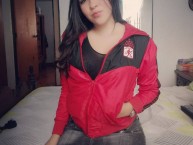 Hincha - Tribunera - Chica - Fanatica de la Barra: Baron Rojo Sur • Club: América de Cáli