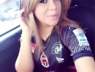 Hincha - Tribunera - Chica - Fanatica de la Barra: Barra Academica • Club: Sporting San Miguelito