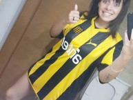 Hincha - Tribunera - Chica - Fanatica de la Barra: Barra Amsterdam • Club: Peñarol