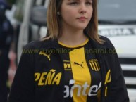 Hincha - Tribunera - Chica - Fanatica de la Barra: Barra Amsterdam • Club: Peñarol