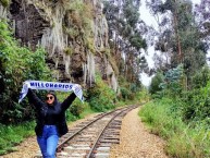 Hincha - Tribunera - Chica - "@dannironcancio" Fanatica de la Barra: Blue Rain • Club: Millonarios • País: Colombia