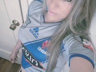 Hincha - Tribunera - Chica - Fanatica de la Barra: Boca del Pozo • Club: Emelec