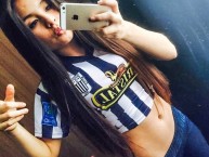 Hincha - Tribunera - Chica - Fanatica de la Barra: Comando SVR • Club: Alianza Lima