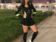 Hincha - Tribunera - Chica - Fanatica de la Barra: Distrito Asegurador • Club: La Equidad