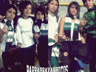 Hincha - Tribunera - Chica - "Tres Barristas Aseguradoras" Fanatica de la Barra: Distrito Asegurador • Club: La Equidad