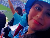 Hincha - Tribunera - Chica - Fanatica de la Barra: Extremo Celeste • Club: Sporting Cristal