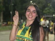 Hincha - Tribunera - Chica - Fanatica de la Barra: Fortaleza Leoparda Sur • Club: Atlético Bucaramanga