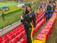 Hincha - Tribunera - Chica - Fanatica de la Barra: Fortaleza Leoparda Sur • Club: Atlético Bucaramanga