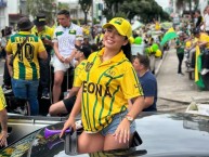 Hincha - Tribunera - Chica - Fanatica de la Barra: Fortaleza Leoparda Sur • Club: Atlético Bucaramanga