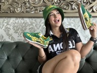 Hincha - Tribunera - Chica - Fanatica de la Barra: Fortaleza Leoparda Sur &bull; Club: Atlético Bucaramanga