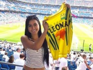 Hincha - Tribunera - Chica - Fanatica de la Barra: Fortaleza Leoparda Sur • Club: Atlético Bucaramanga