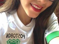 Hincha - Tribunera - Chica - Fanatica de la Barra: Frente Radical Verdiblanco • Club: Deportivo Cali