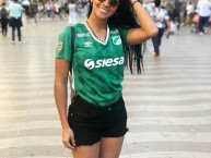 Hincha - Tribunera - Chica - Fanatica de la Barra: Frente Radical Verdiblanco • Club: Deportivo Cali