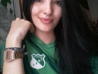 Hincha - Tribunera - Chica - Fanatica de la Barra: Frente Radical Verdiblanco • Club: Deportivo Cali