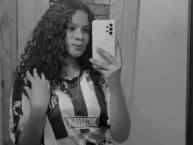 Hincha - Tribunera - Chica - Fanatica de la Barra: Frente Rojiblanco Sur • Club: Junior de Barranquilla