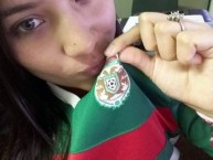 Hincha - Tribunera - Chica - Fanatica de la Barra: Fúria Verde • Club: Marathón