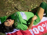 Hincha - Tribunera - Chica - Fanatica de la Barra: Fúria Verde • Club: Marathón