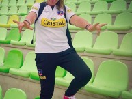 Hincha - Tribunera - Chica - Fanatica de la Barra: Garra Blanca • Club: Colo-Colo