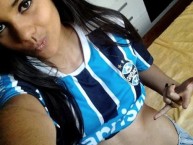 Hincha - Tribunera - Chica - Fanatica de la Barra: Geral do Grêmio • Club: Grêmio