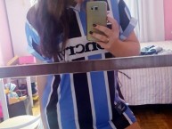 Hincha - Tribunera - Chica - Fanatica de la Barra: Geral do Grêmio • Club: Grêmio