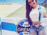 Hincha - Tribunera - Chica - Fanatica de la Barra: Geral do Grêmio • Club: Grêmio