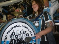 Hincha - Tribunera - Chica - Fanatica de la Barra: Geral do Grêmio • Club: Grêmio