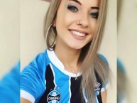 Hincha - Tribunera - Chica - Fanatica de la Barra: Geral do Grêmio • Club: Grêmio