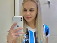 Hincha - Tribunera - Chica - Fanatica de la Barra: Geral do Grêmio • Club: Grêmio • País: Brasil