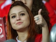 Hincha - Tribunera - Chica - Fanatica de la Barra: Guarda Popular • Club: Internacional