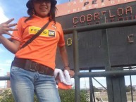 Hincha - Tribunera - Chica - Fanatica de la Barra: Huracan Naranja • Club: Cobreloa