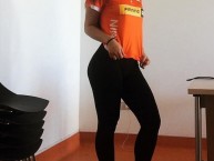 Hincha - Tribunera - Chica - Fanatica de la Barra: Huracan Naranja • Club: Cobreloa