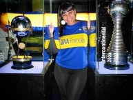 Hincha - Tribunera - Chica - Fanatica de la Barra: La 12 • Club: Boca Juniors • País: Argentina