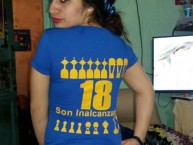 Hincha - Tribunera - Chica - Fanatica de la Barra: La 12 • Club: Boca Juniors