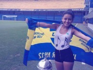 Hincha - Tribunera - Chica - Fanatica de la Barra: La 12 • Club: Boca Juniors