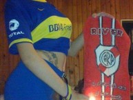 Hincha - Tribunera - Chica - Fanatica de la Barra: La 12 • Club: Boca Juniors