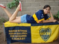 Hincha - Tribunera - Chica - Fanatica de la Barra: La 12 • Club: Boca Juniors