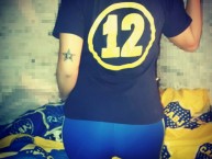 Hincha - Tribunera - Chica - Fanatica de la Barra: La 12 • Club: Boca Juniors