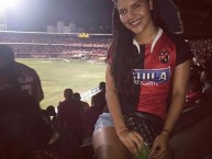 Hincha - Tribunera - Chica - Fanatica de la Barra: La Banda del Indio • Club: Cúcuta