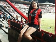 Hincha - Tribunera - Chica - Fanatica de la Barra: La Banda del Indio • Club: Cúcuta