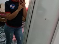 Hincha - Tribunera - Chica - Fanatica de la Barra: La Banda del Parque • Club: Nacional