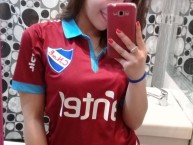 Hincha - Tribunera - Chica - Fanatica de la Barra: La Banda del Parque • Club: Nacional