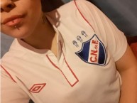 Hincha - Tribunera - Chica - Fanatica de la Barra: La Banda del Parque • Club: Nacional • País: Uruguay