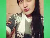 Hincha - Tribunera - Chica - Fanatica de la Barra: La Banda del Sur • Club: Banfield