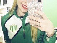 Hincha - Tribunera - Chica - Fanatica de la Barra: La Banda del Sur • Club: Banfield